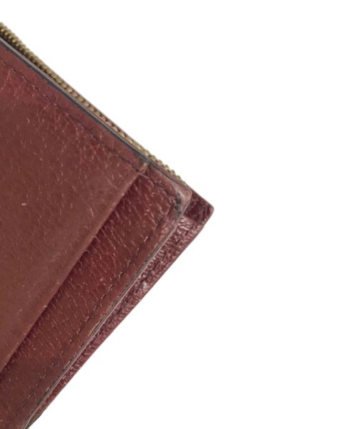 Vivienne Westwood（ヴィヴィアンウエストウッド）Vivienne Westwood (ヴィヴィアンウエストウッド) パス付コインケース ボルドーの古着・服飾アイテム