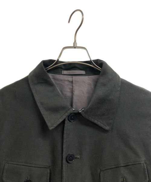 AD JUSTABLE COSTUME（アジャスタブルコスチューム）AD JUSTABLE COSTUME (アジャスタブルコスチューム) モールスキンジャケット ブラック サイズ:38の古着・服飾アイテム