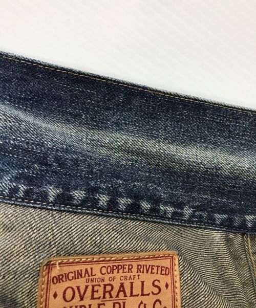 RRL（ダブルアールエル）RRL (ダブルアールエル) TYPE2 デニムジャケット インディゴ サイズ:1の古着・服飾アイテム