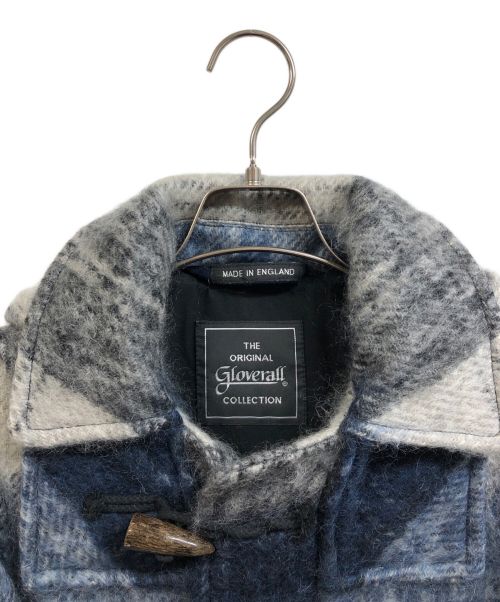 GLOVER ALL（グローバーオール）GLOVER ALL (グローバーオール) ELIZAダッフルコート ブルー サイズ:36の古着・服飾アイテム