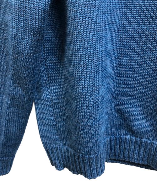 Zanone（ザノーネ）Zanone (ザノーネ) ミドルゲージタートルネックニット ブルー サイズ:44の古着・服飾アイテム
