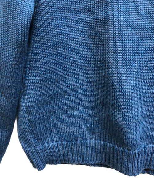 Zanone（ザノーネ）Zanone (ザノーネ) ミドルゲージタートルネックニット ブルー サイズ:44の古着・服飾アイテム