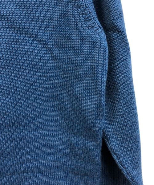 Zanone（ザノーネ）Zanone (ザノーネ) ミドルゲージタートルネックニット ブルー サイズ:44の古着・服飾アイテム
