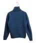 Zanone (ザノーネ) ミドルゲージタートルネックニット ブルー サイズ:44：7000円