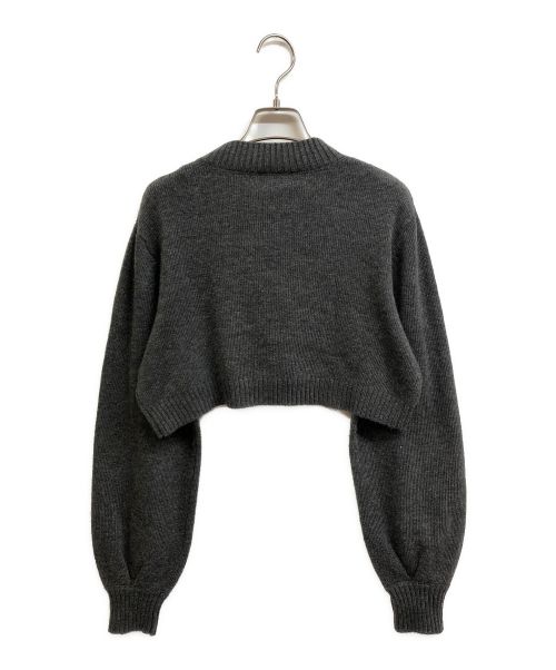 eimy istoire（エイミーイストワール）eimy istoire (エイミーイストワール) エイミーロゴボタンニットセットワンピース グレー サイズ:Freeの古着・服飾アイテム