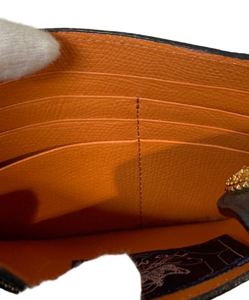 A.D.M.J.（エーディーエムジェイ）A.D.M.J. (エーディーエムジェイ) スリムウォレット ブラックの古着・服飾アイテム