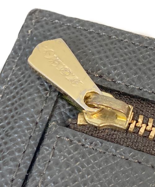 A.D.M.J.（エーディーエムジェイ）A.D.M.J. (エーディーエムジェイ) スリムウォレット ブラックの古着・服飾アイテム