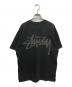 stussy (ステューシー) VENUS PIG DYED TEE ブラック サイズ:Ｍ：7000円