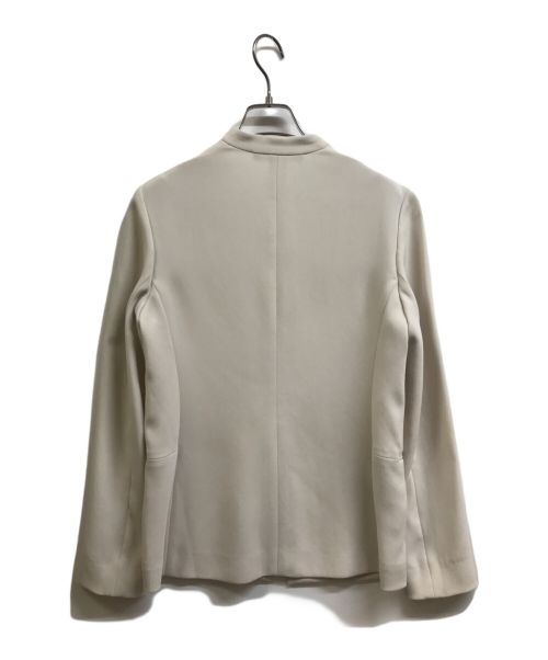 theory luxe（セオリーリュクス）theory luxe (セオリーリュクス) ノーカラージャケット ベージュ サイズ:036の古着・服飾アイテム