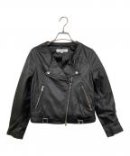 ARCANUM DESIGNアルカナムデザイン）の古着「ライダースジャケット」｜ブラック