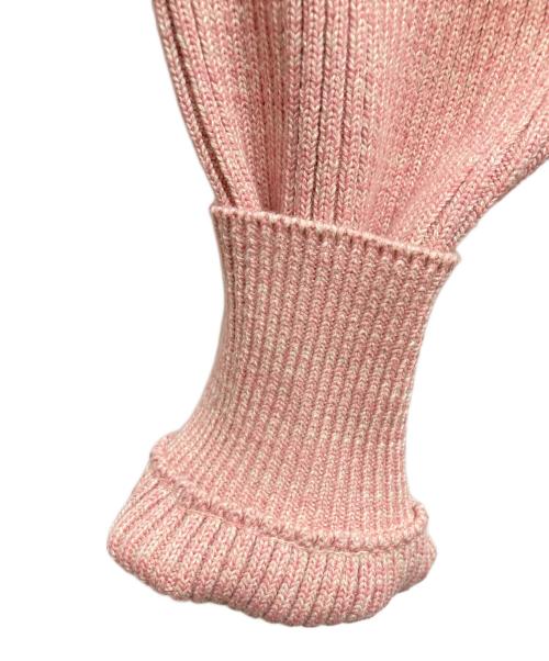 CLANE（クラネ）CLANE (クラネ) ミックスカラーストリングワイドニットトップス ピンク サイズ:1の古着・服飾アイテム