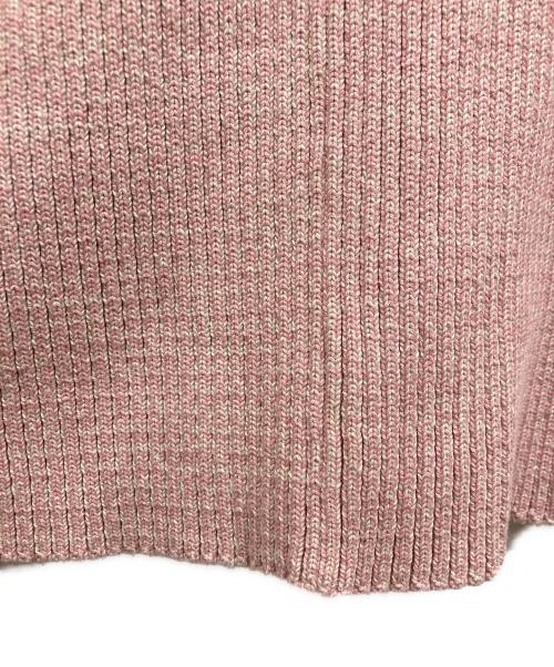 CLANE（クラネ）CLANE (クラネ) ミックスカラーストリングワイドニットトップス ピンク サイズ:1の古着・服飾アイテム