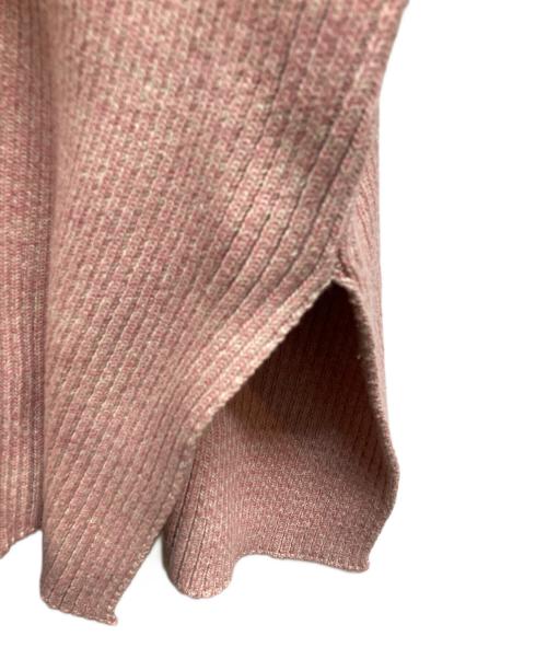 CLANE（クラネ）CLANE (クラネ) ミックスカラーストリングワイドニットトップス ピンク サイズ:1の古着・服飾アイテム