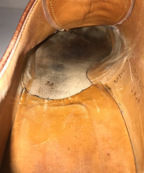 Alden（オールデン）ALDEN (オールデン) Vチップシューズ ブラウン サイズ:US7の古着・服飾アイテム