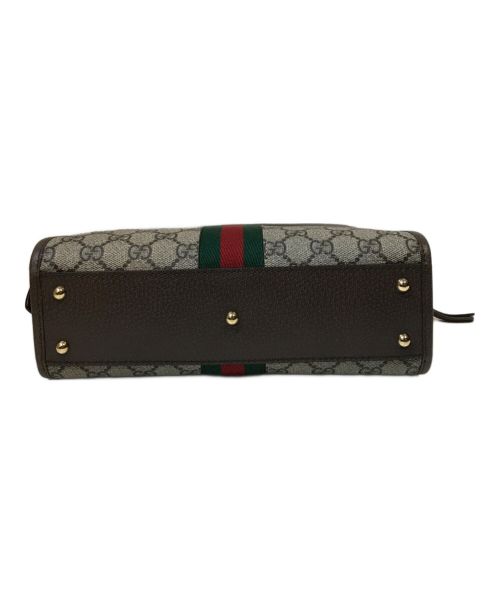 GUCCI（グッチ）GUCCI (グッチ) GGスプリームハンドバッグ ベージュの古着・服飾アイテム