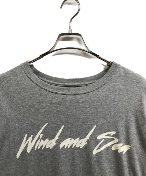 WIND AND SEA（ウィンダンシー）WIND AND SEA (ウィンダンシー) YOHJI YAMAMOTO (ヨウジヤマモト) 長袖Tシャツ グレー サイズ:3の古着・服飾アイテム