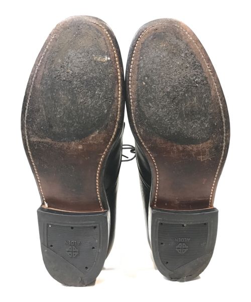 Alden（オールデン）Alden (オールデン) Vチップカーフシューズ ブラック サイズ:7　1/2の古着・服飾アイテム