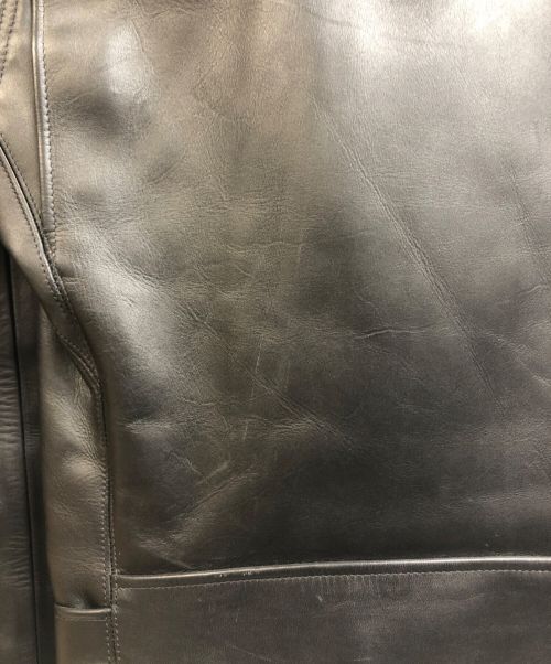 Schott（ショット）Schott (ショット) ONESTAR RIDERS LEATHER JACKET ブラック サイズ:34の古着・服飾アイテム