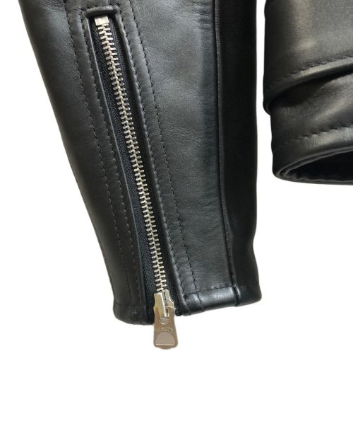 Schott（ショット）Schott (ショット) ONESTAR RIDERS LEATHER JACKET ブラック サイズ:34の古着・服飾アイテム