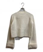 Mystradaマイストラーダ）の古着「裾ファーミニニットアップ」｜ベージュ