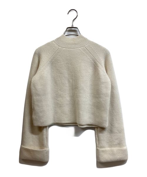 Mystrada（マイストラーダ）Mystrada (マイストラーダ) 裾ファーミニニットアップ ベージュ サイズ:1の古着・服飾アイテム