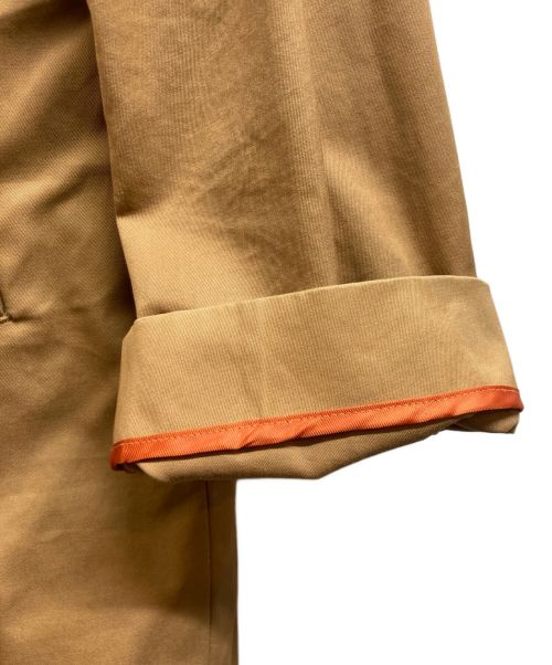 PAUL SMITH（ポールスミス）Paul Smith (ポールスミス) ダウンライナー付ステンカラーコート ブラウン サイズ:Sの古着・服飾アイテム