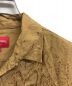 中古・古着 Supreme (シュプリーム) snakeskin jacquard shirt イエロー サイズ:S：6000円