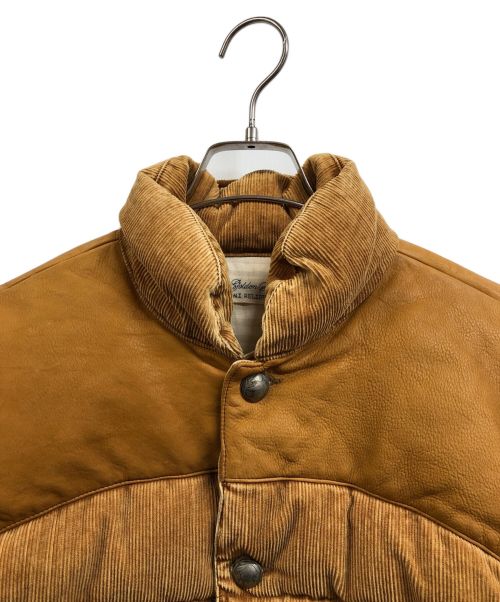 REMI RELIEF（レミレリーフ）REMI RELIEF (レミレリーフ) BEAMS PLUS (ビームスプラス) 別注ダウンジャケット ベージュ サイズ:Mの古着・服飾アイテム