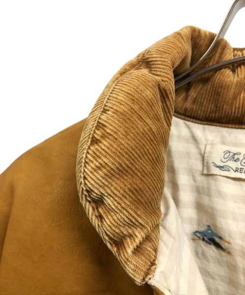 REMI RELIEF（レミレリーフ）REMI RELIEF (レミレリーフ) BEAMS PLUS (ビームスプラス) 別注ダウンジャケット ベージュ サイズ:Mの古着・服飾アイテム