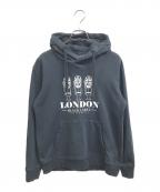 BLACK LABEL CRESTBRIDGEブラックレーベル クレストブリッジ）の古着「プルオーバーパーカー」｜ブラック