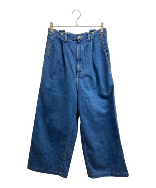 Gemini（ジェミニ）Gemini (ジェミニ) サスペンダーデニムパンツ インディゴ サイズ:Freeの古着・服飾アイテム