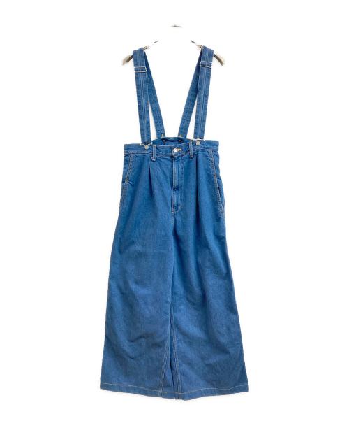 Gemini（ジェミニ）Gemini (ジェミニ) サスペンダーデニムパンツ インディゴ サイズ:Freeの古着・服飾アイテム