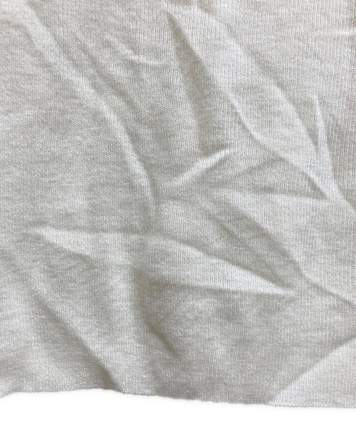 Whim Gazette（ウィムガゼット）Whim Gazette (ウィムガゼット) リブフードプルオーバー ホワイト サイズ:Free 未使用品の古着・服飾アイテム