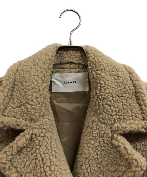ADWAS（アダワス）ADWAS (アダワス) ECO BOA JACKET ベージュ サイズ:FREEの古着・服飾アイテム