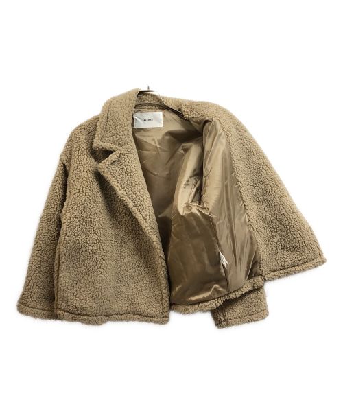 ADWAS（アダワス）ADWAS (アダワス) ECO BOA JACKET ベージュ サイズ:FREEの古着・服飾アイテム