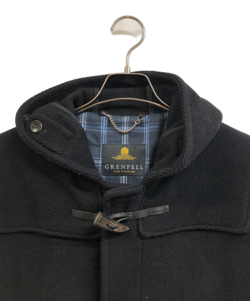 GRENFELL（グレンフェル）GRENFELL (グレンフェル) ダッフルコート ブラック サイズ:38の古着・服飾アイテム
