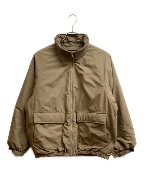 STEVEN ALAN（スティーブンアラン）STEVEN ALAN (スティーブンアラン) PE RIP PUFF BLOUSON ベージュ サイズ:Sの古着・服飾アイテム