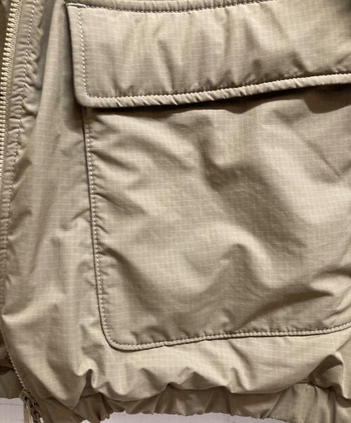 STEVEN ALAN（スティーブンアラン）STEVEN ALAN (スティーブンアラン) PE RIP PUFF BLOUSON ベージュ サイズ:Sの古着・服飾アイテム