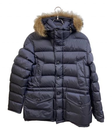 中古・古着通販】MONCLER (モンクレール) ダウンジャケット ネイビー