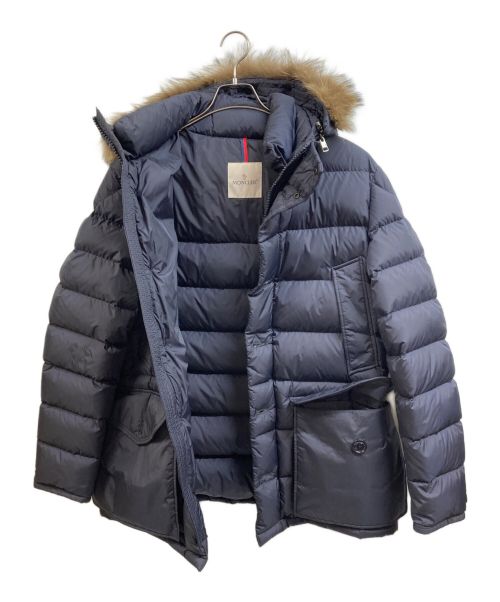MONCLER（モンクレール）MONCLER (モンクレール) ダウンジャケット ネイビー サイズ:5の古着・服飾アイテム