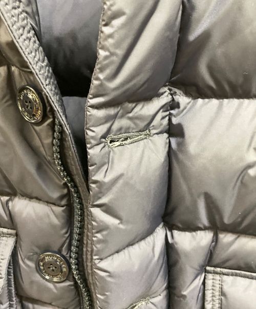 MONCLER（モンクレール）MONCLER (モンクレール) ダウンジャケット ネイビー サイズ:5の古着・服飾アイテム