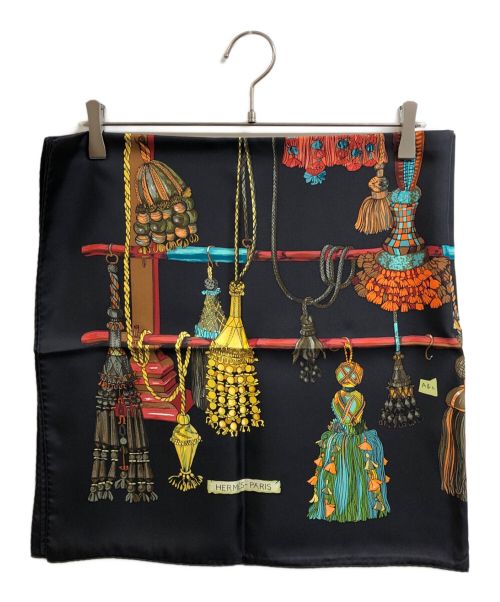 HERMES（エルメス）HERMES (エルメス) カレ90 ブラックの古着・服飾アイテム