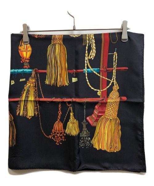 HERMES（エルメス）HERMES (エルメス) カレ90 ブラックの古着・服飾アイテム