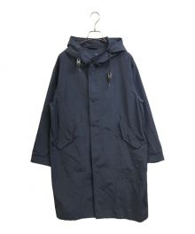BROOKS BROTHERS（ブルックスブラザーズ）の古着「ナイロンモッズコート」｜ネイビー