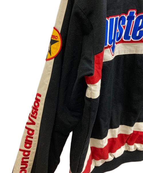 Hysteric Glamour（ヒステリックグラマー）Hysteric Glamour (ヒステリックグラマー) レイシングピットクルージャケット レッド×ブラック サイズ:Lの古着・服飾アイテム