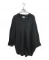 Lisiere（リジェール）の古着「Vネックブラウス ドルマンスリーブ」｜ブラック
