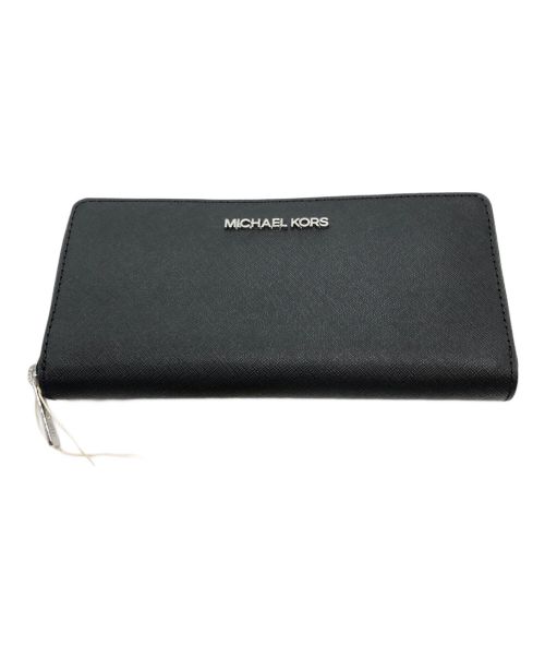MICHAEL KORS（マイケル・コース）MICHAEL KORS (マイケルコース) 長財布 ブラックの古着・服飾アイテム