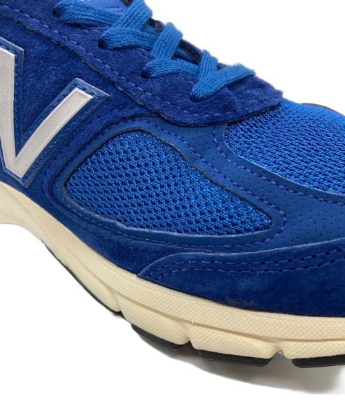 NEW BALANCE（ニューバランス）NEW BALANCE (ニューバランス) Aime Leon Dore (エメ レオン ドレ) 990v4 ブルー サイズ:US08 1/2の古着・服飾アイテム