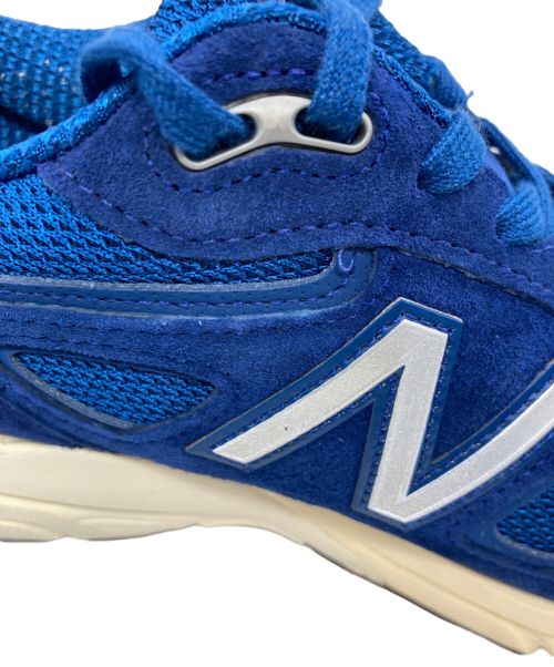 NEW BALANCE（ニューバランス）NEW BALANCE (ニューバランス) Aime Leon Dore (エメ レオン ドレ) 990v4 ブルー サイズ:US08 1/2の古着・服飾アイテム
