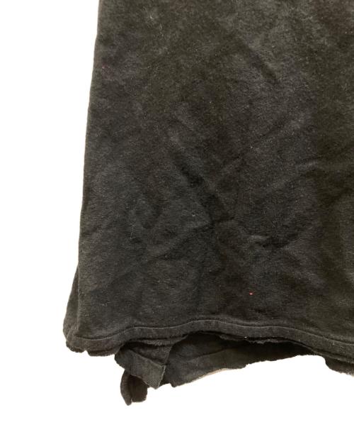 yohji yamamoto+noir（ヨウジヤマモトプリュスノアール）yohji yamamoto+noir (ヨウジヤマモトプリュスノアール) ウールレーヨンデザインワンピース ブラック サイズ:1の古着・服飾アイテム